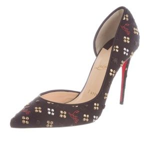 Christian Louboutin canvas iriza pumps